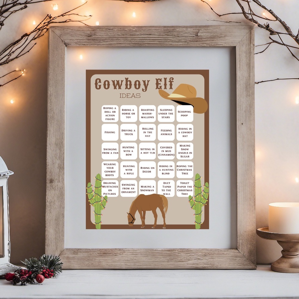 Christmas Elf Ideas Print